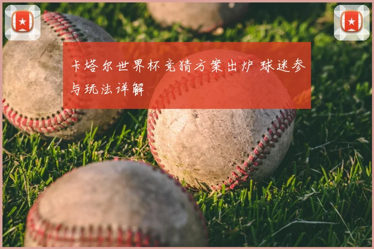 卡塔尔世界杯竞猜方案出炉 球迷参与玩法详解