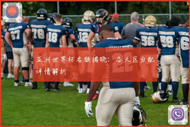 亚洲世界杯名额揭晓：各大区分配详情解析